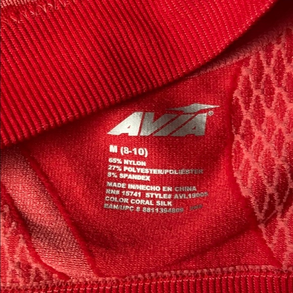 ✅ SOLD AVIA SPORTS RACER BACK BRA MEDIUM 8-10 - Picture 6 of 7